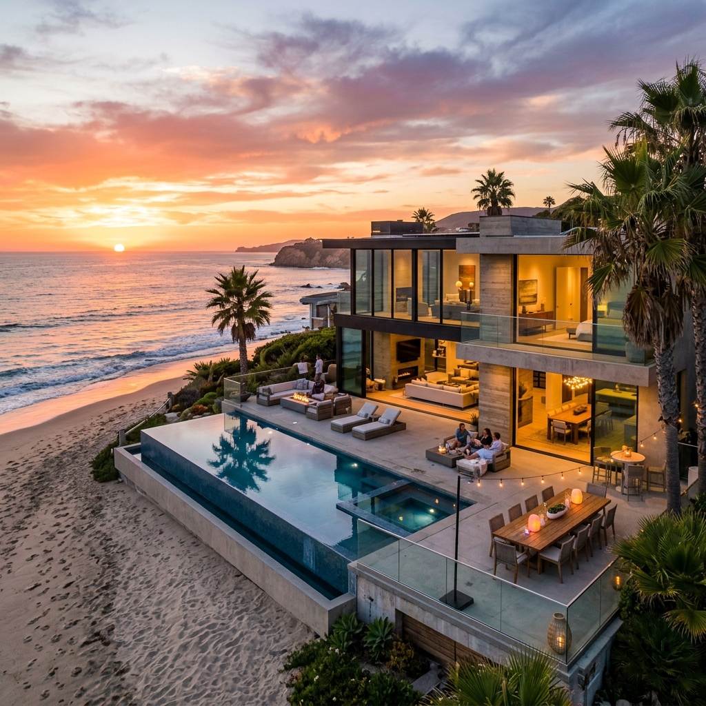 Pacific Paradise coastal home